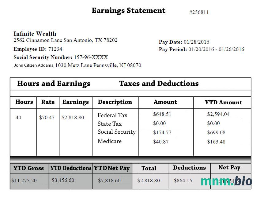 Raport o zarobkach INFINITE wealth Australia w formacie Word i PDF